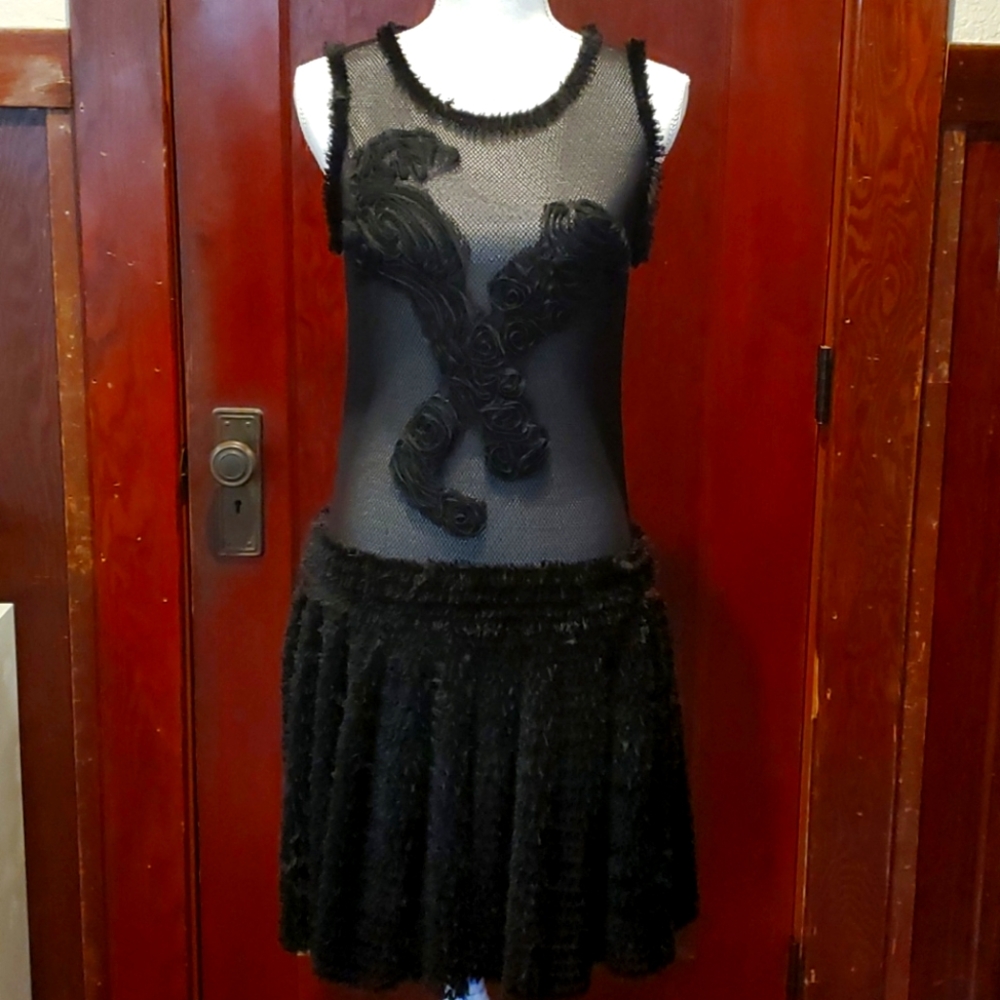 Leon Max Limited Edition Sheer Dress Size S